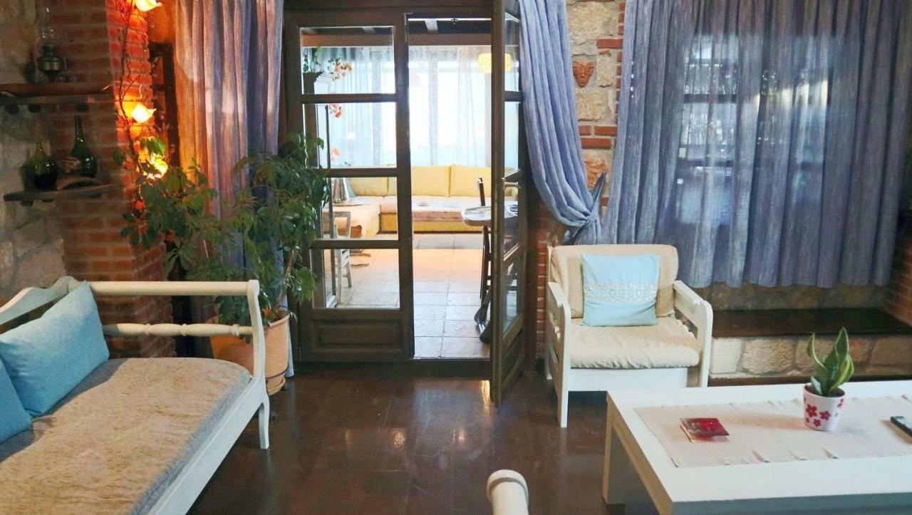 Villa Stone House Andromeda Psakoudia Exterior foto