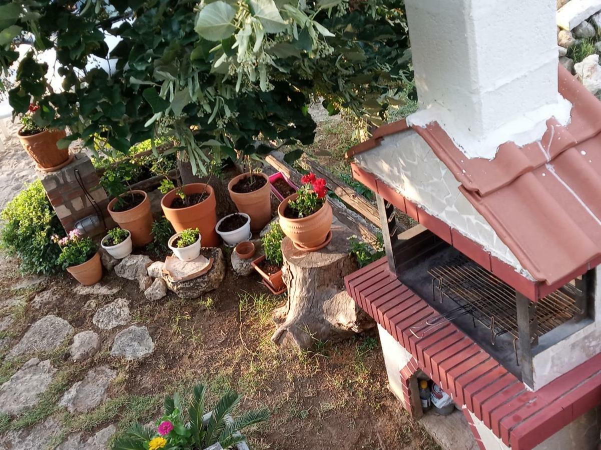 Villa Stone House Andromeda Psakoudia Exterior foto