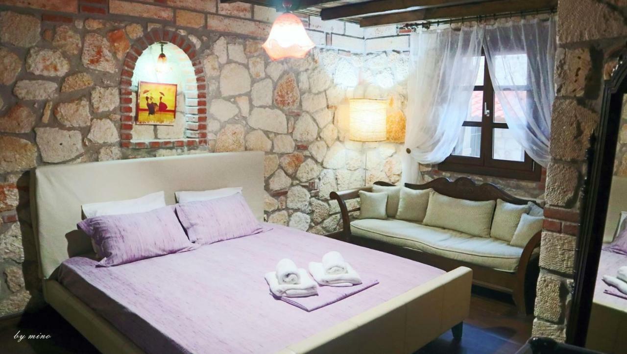 Villa Stone House Andromeda Psakoudia Exterior foto