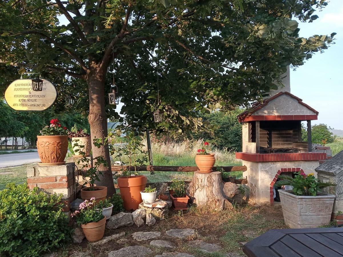 Villa Stone House Andromeda Psakoudia Exterior foto