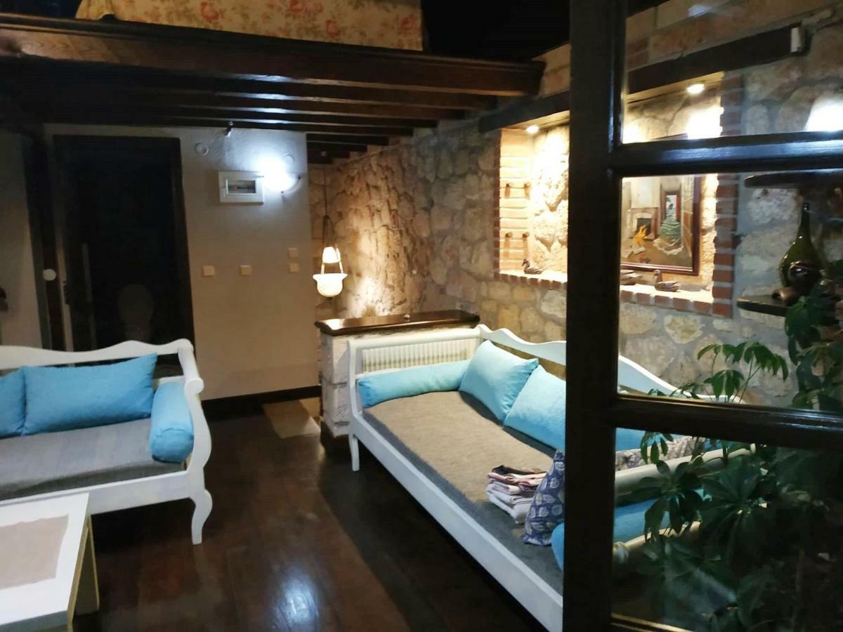 Villa Stone House Andromeda Psakoudia Exterior foto