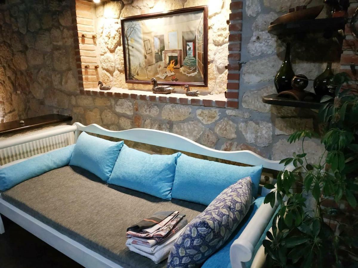 Villa Stone House Andromeda Psakoudia Exterior foto